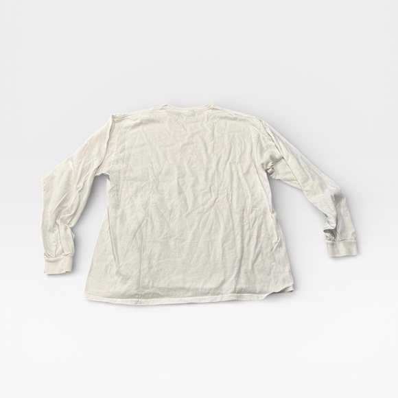 Wake Forest Deactown Holiday White Long Sleeve With Gold Print Cotton XL Unisex - Picture 2 of 5